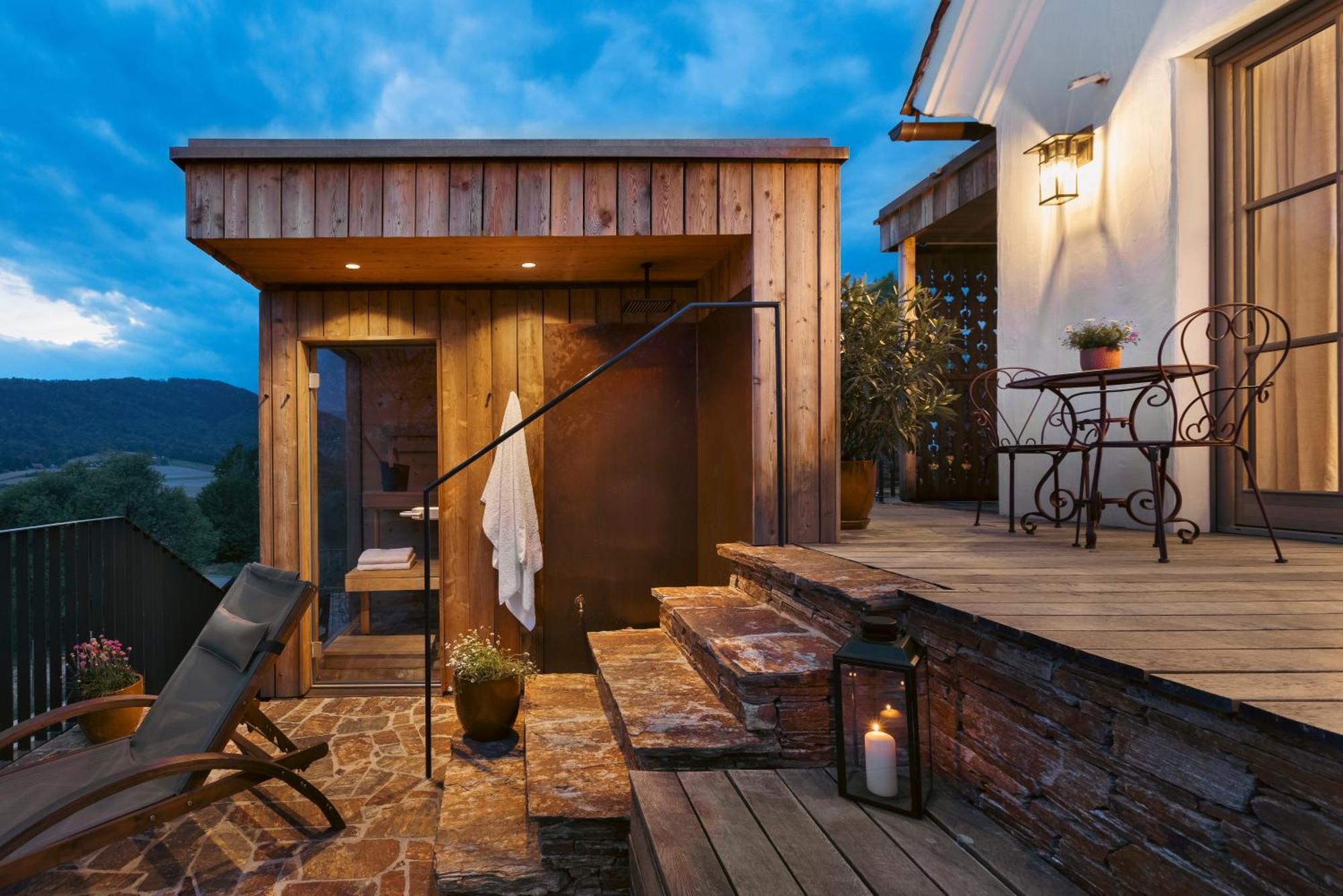 Am Wildbachberg - Luxus Ferienhaeuser Mit Infinitypool, Privatsauna Und Weinkeller Deutschlandsberg Εξωτερικό φωτογραφία